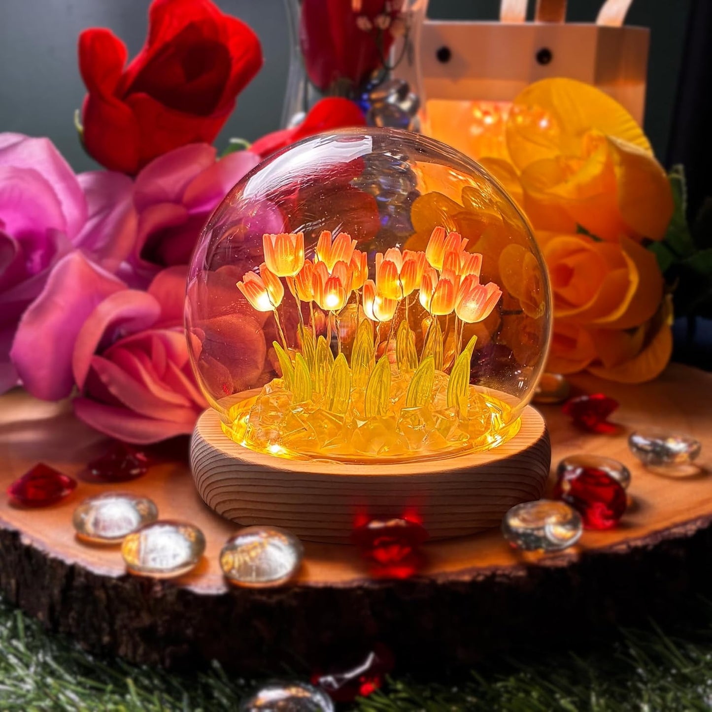 Round Tulip Light