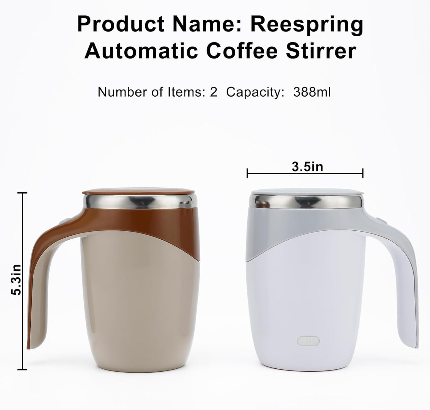 Self Stirring Magnetic Mug