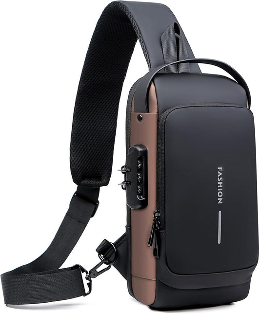 Sling Bag with USB Charging Port