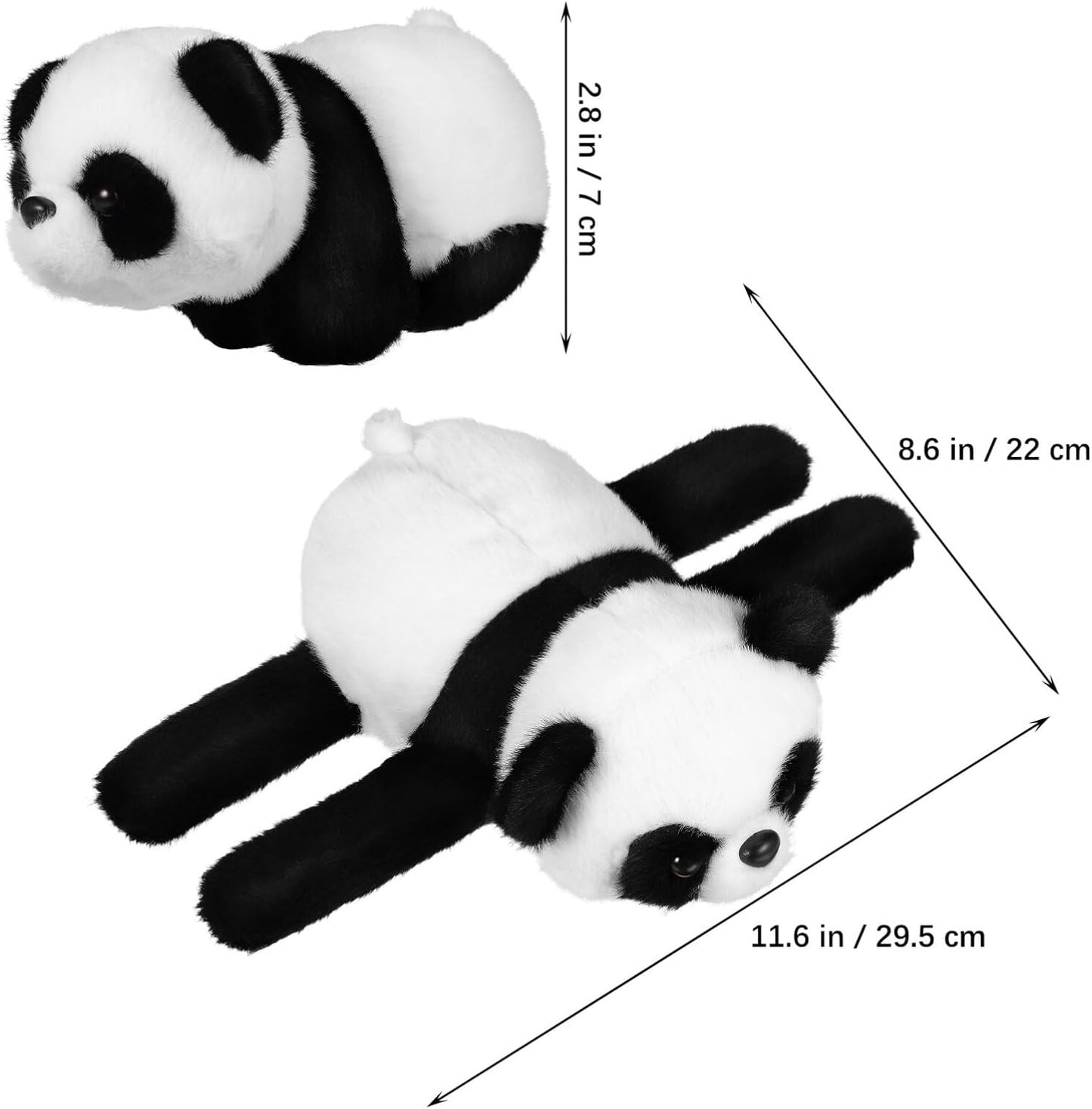 Unisex Stuffed Animal Slap Bracelets Plush Panda
