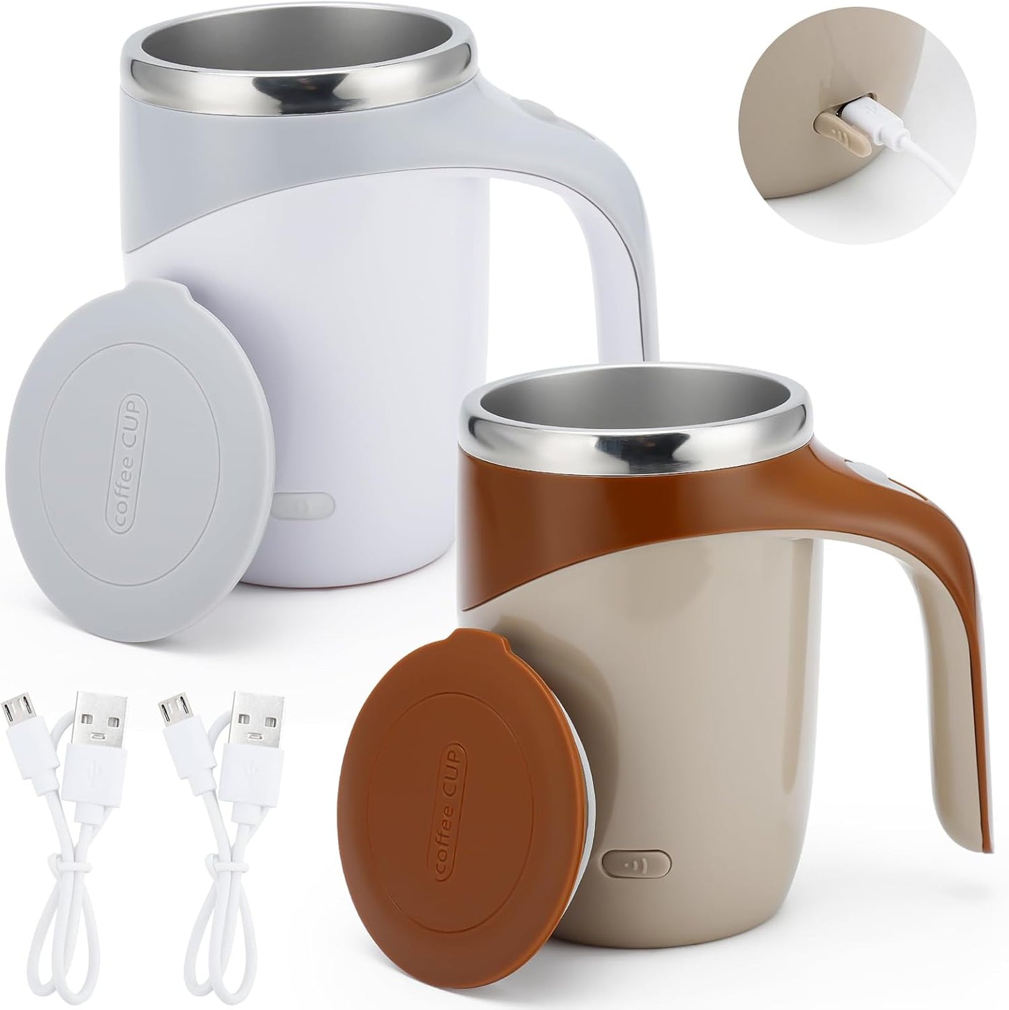 Self Stirring Magnetic Mug