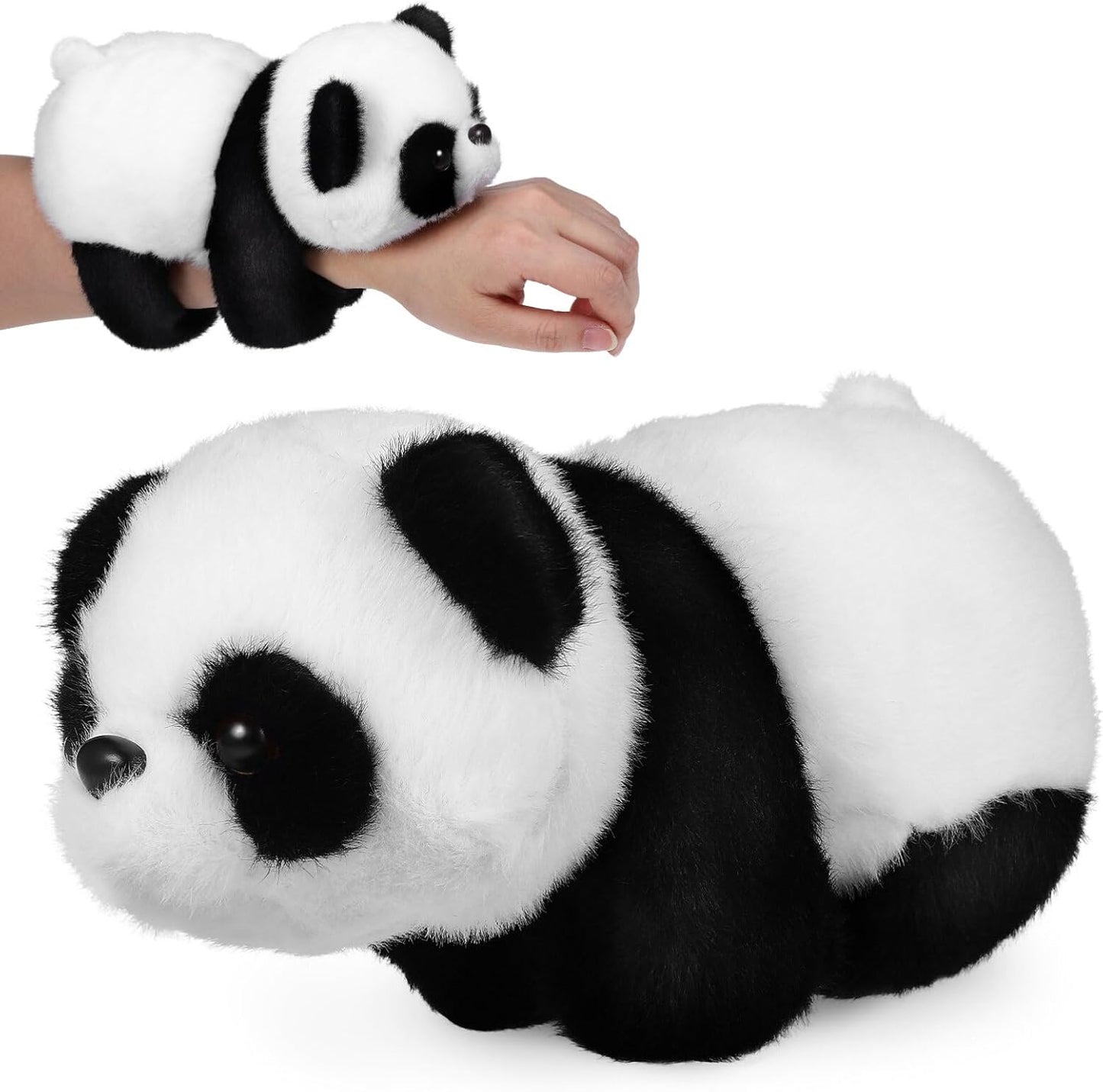 Unisex Stuffed Animal Slap Bracelets Plush Panda