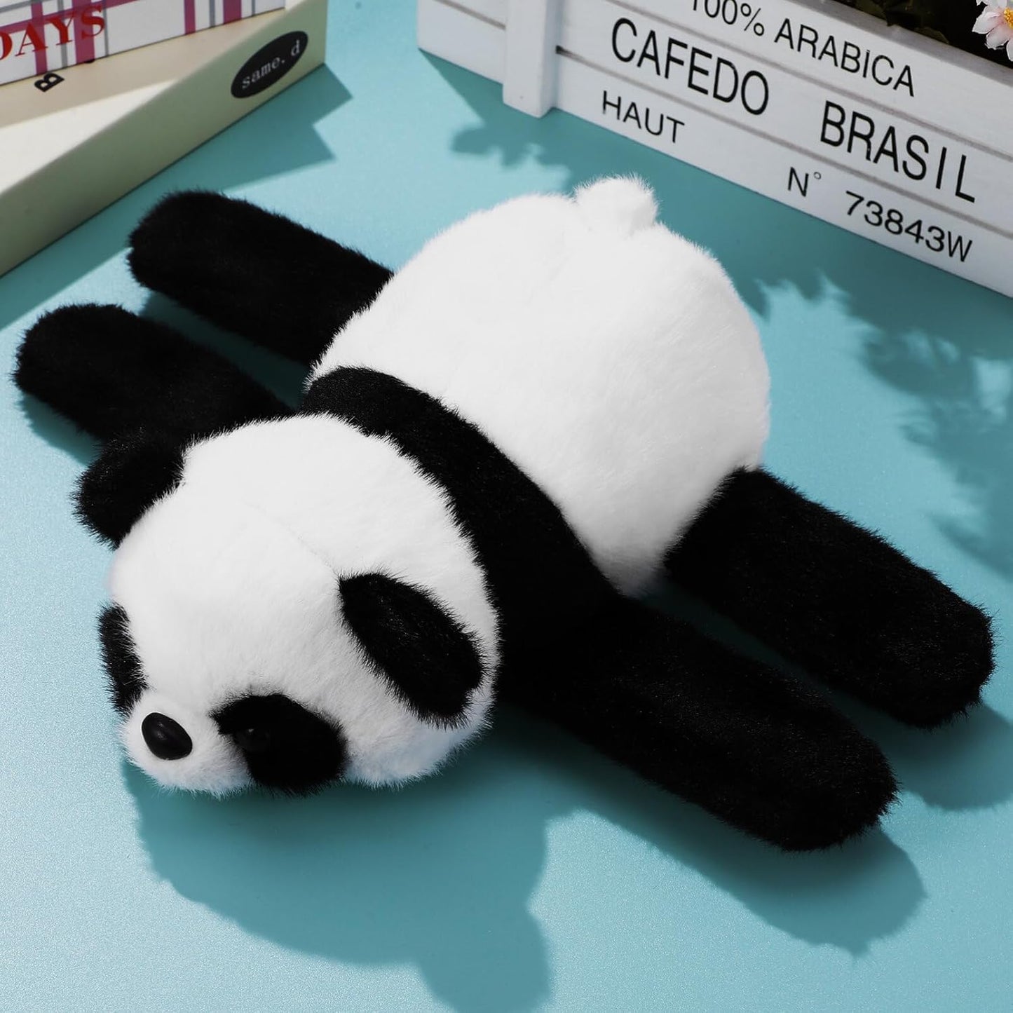 Unisex Stuffed Animal Slap Bracelets Plush Panda