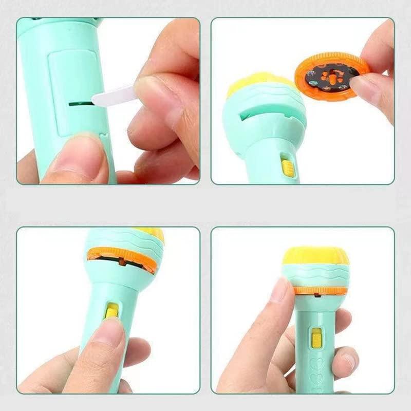 Slide Flashlight Torch Education Learning - Kids Toy